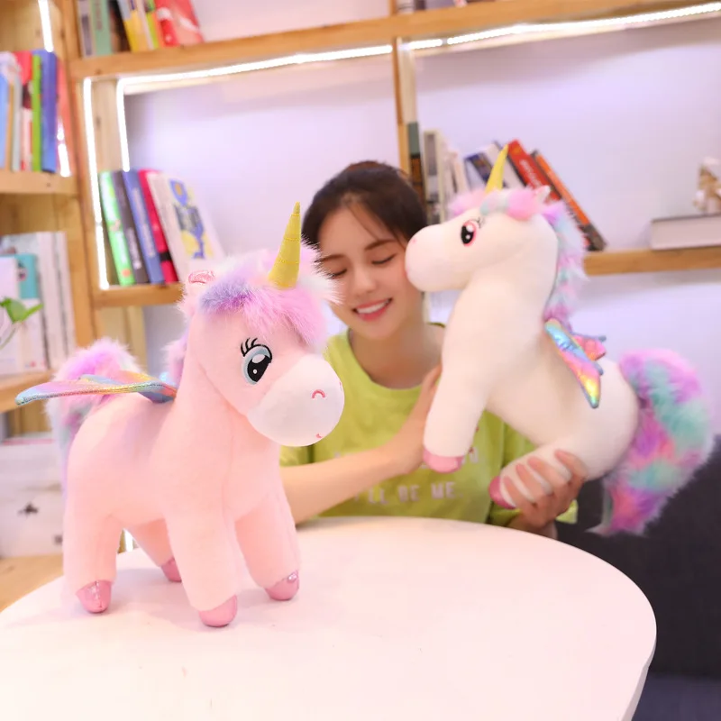 

60/45/35cm Unicorn Cartoon Doll Plush Toy Plush Fluffy Animals Animal Unicorn High Quality Gift for Children Christmas gifts