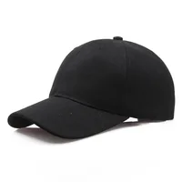 Black Cap Solid Color Baseball Cap Snapback Caps Casquette Hats Fitted Casual Gorras Hip Hop Dad Hats For Men Women Unisex 1