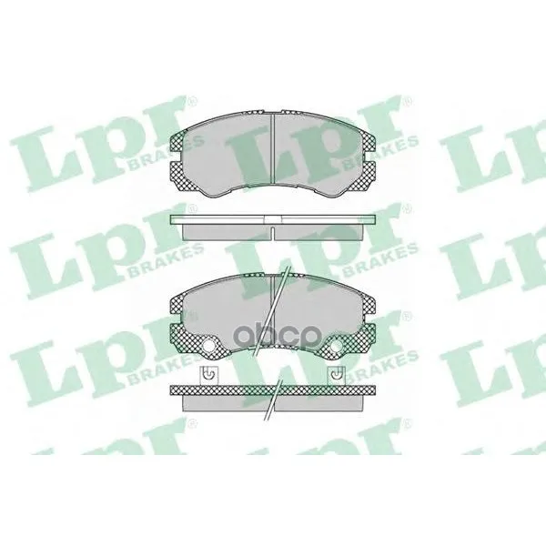 Колодки Тормозные Opel Frontera B 2.2/2.2d/3.2 98- Передние Lpr 05p1353 Lpr арт. 05P1353