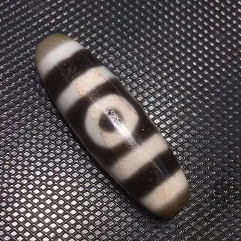 

ZXY-2 Cinnabar Spots Ji 3 Eyes Dzi Beads Natural Agate Material High Quality Amulet Collectible for Bracelet Pendant Neckalce