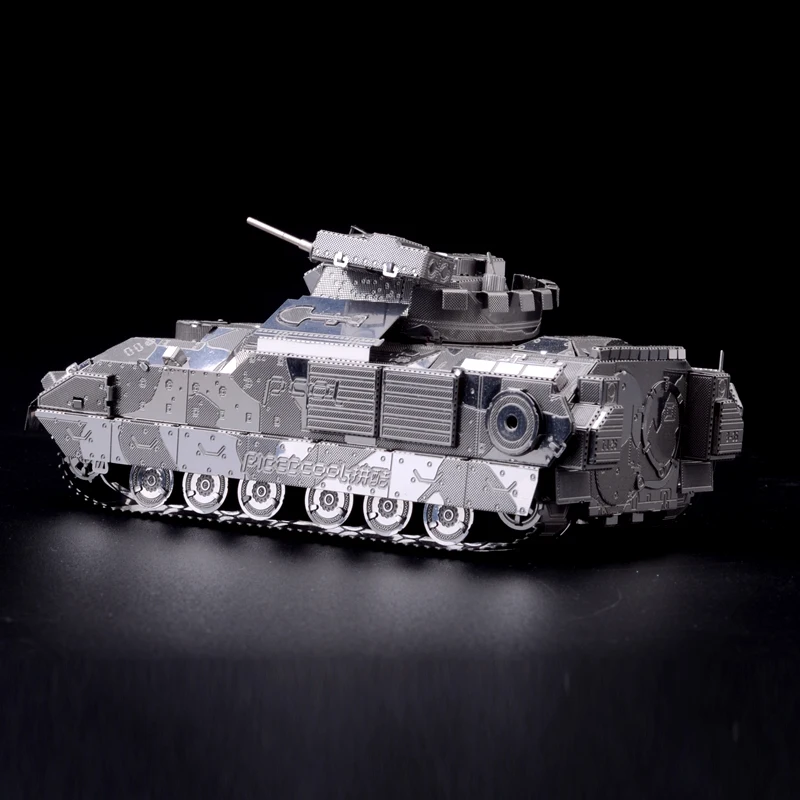 Металлическая Сборная модель diy 3D головоломка M2A2 Брэдли Боевая машина пехоты