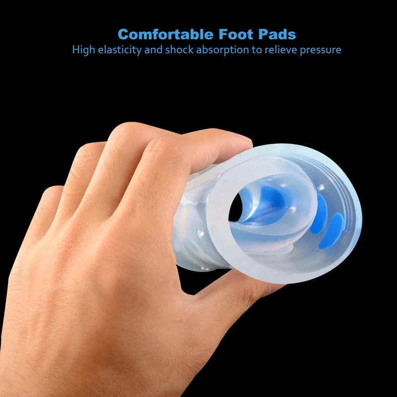 Медицинские силиконовые стельки Soumit унисекс лечение боли в пятке поддержка арки