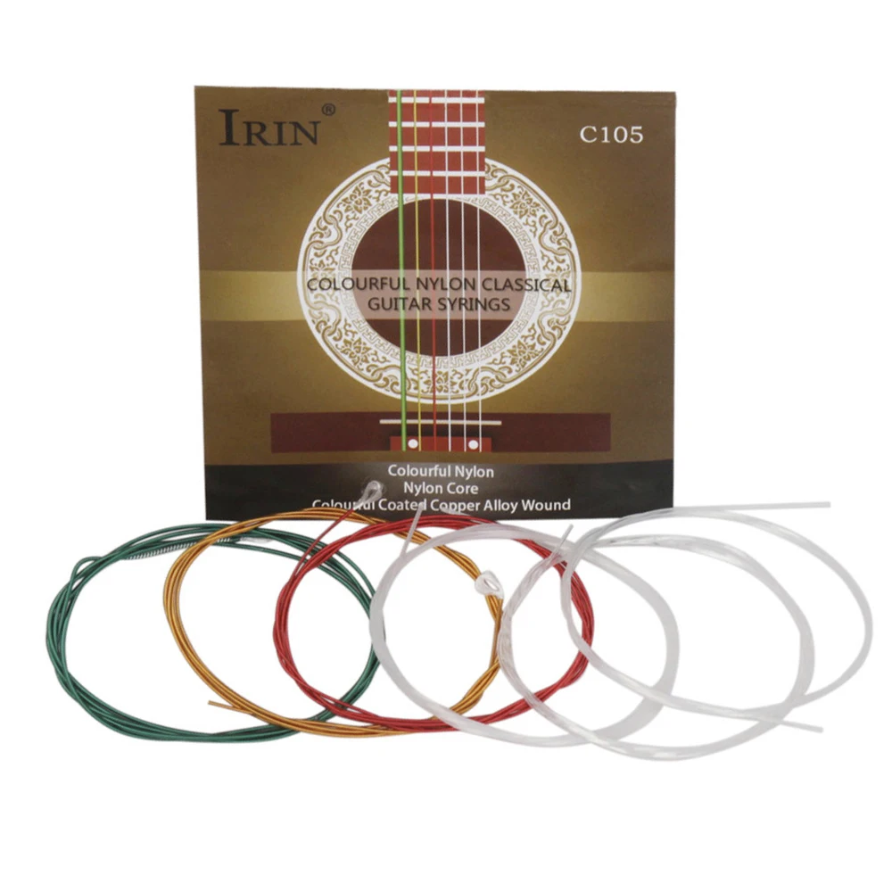 

6PCS String Classical Guitar Strings C105 Color Set String Guitar High-quality Nylon Guitar String Musical Instrument Accessorie