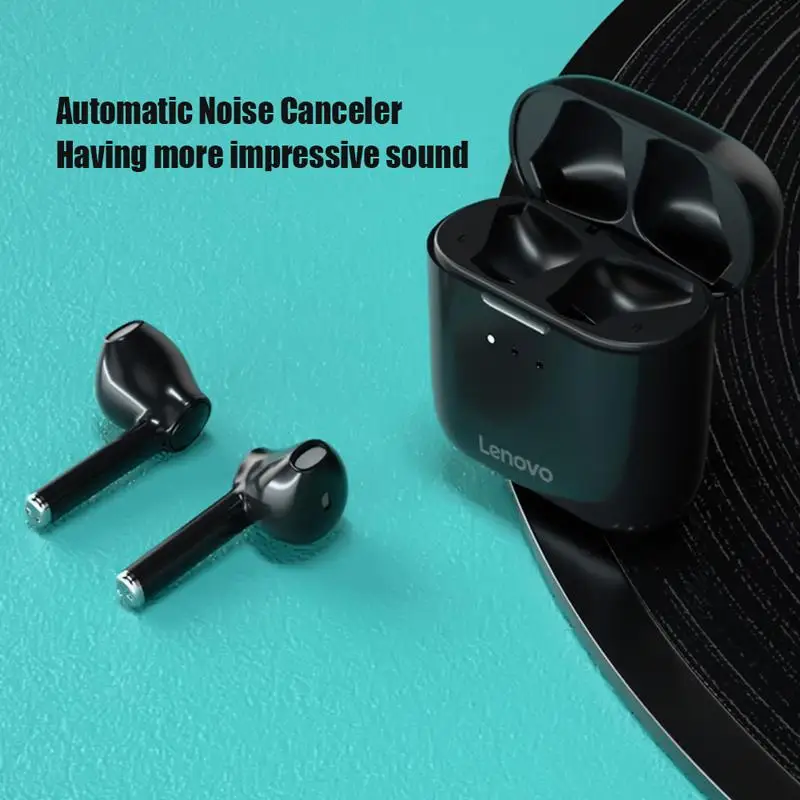 Original Lenovo QT83 True wireless earbuds bluetooth 5 0 earphone Intelligent Touch Control TWS Wireless headphone Type C charge