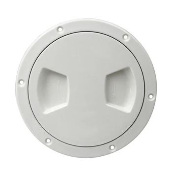 

5 Inch Deck Cover Lid Round Replacement Marine Boat Yacht Non-slip Anti-aging Anti-corrosion Weatherproof Useful