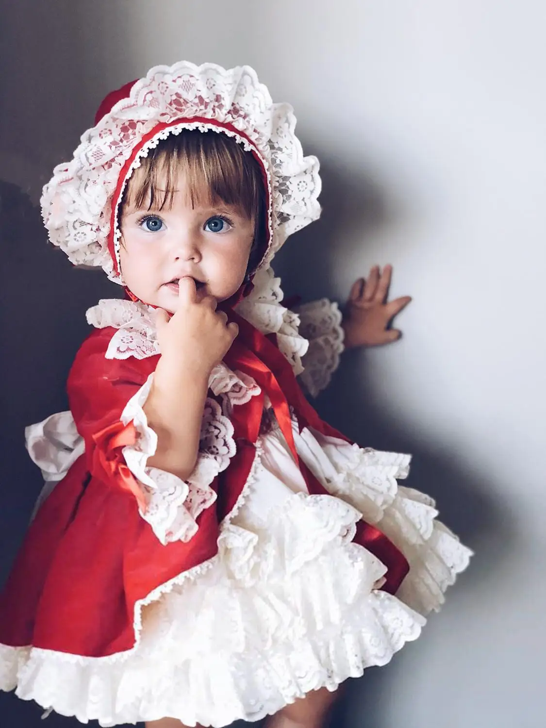 ^Cheap Spaans kinderkleding hof wind kinderen rok prinses jurk