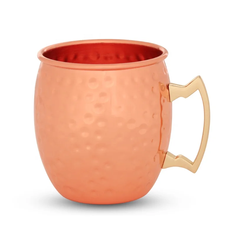 Chinese manufacturer of moscow mule cup antique 100% pure copper mug