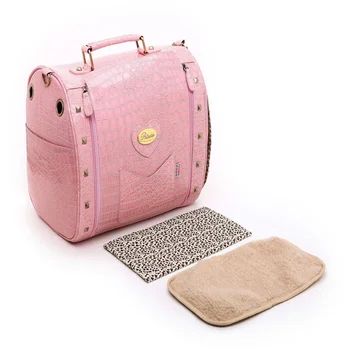 

Pink Korea Crocodile Pattern Design Pet Dogs Carrier Bag Free Shipping By CPAM Dogs bag
