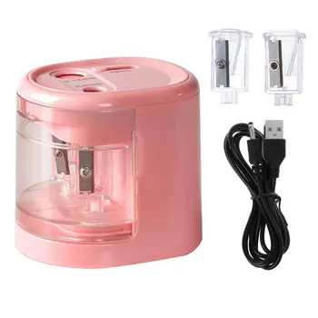 

Electric Pencil Sharpener Innovative Automatic Smart Double Hole School Office Stationery Stationery Student Gift G6DD