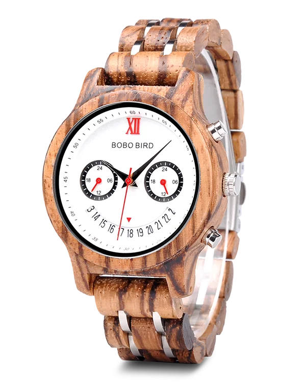 Women brown BOBO BIRD мужские часы Деревянный ремешок отображение даты Пара часы водонепроницаемые Подарок на годовщину в бумажной коробке - Цвет: Women brown