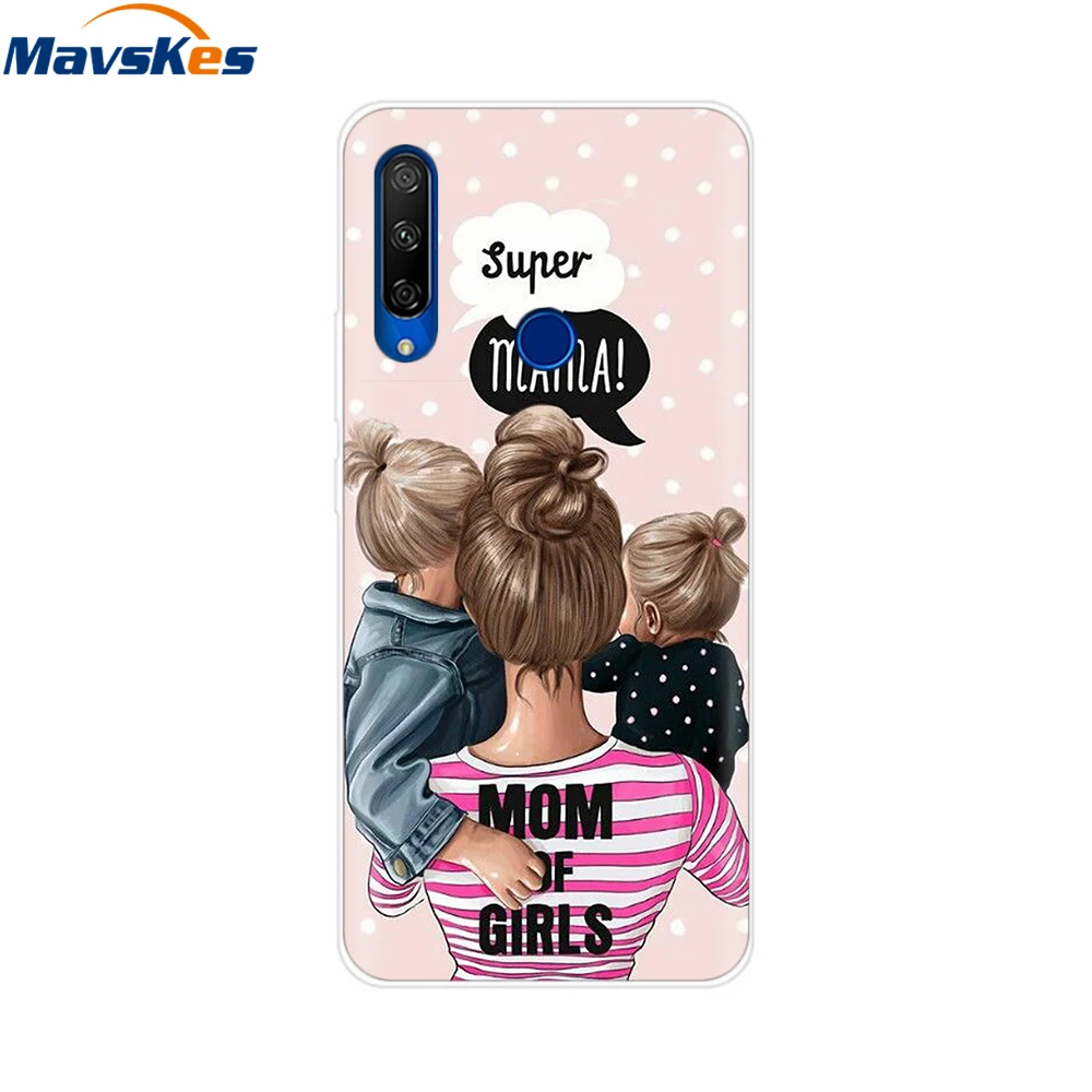 Vibrant Art-Design TPU Soft Silicone Protective Case Cover