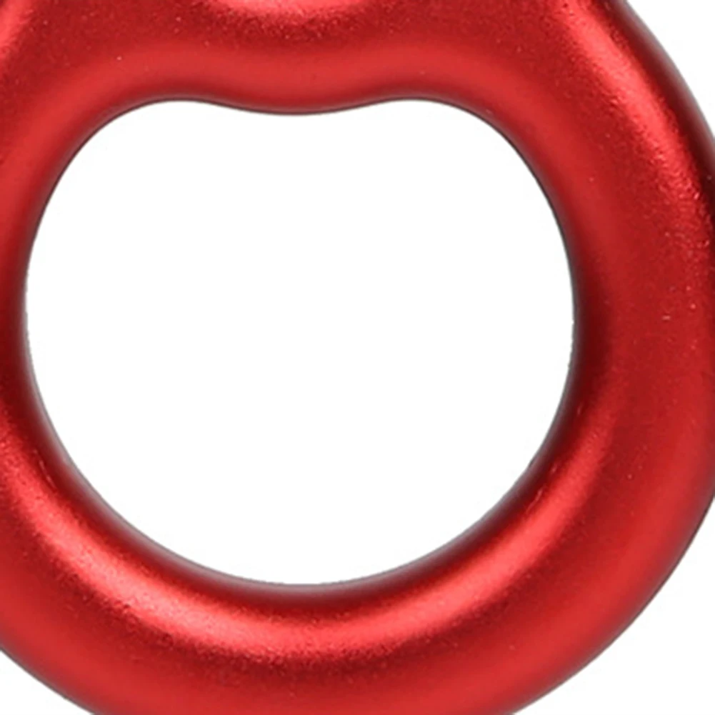 Открытый алюминиевый сплав магния скалолазание 8 слово кольцо 50KN Бык Рог обруч Abseiling устройство спуск медленное вниз спуск