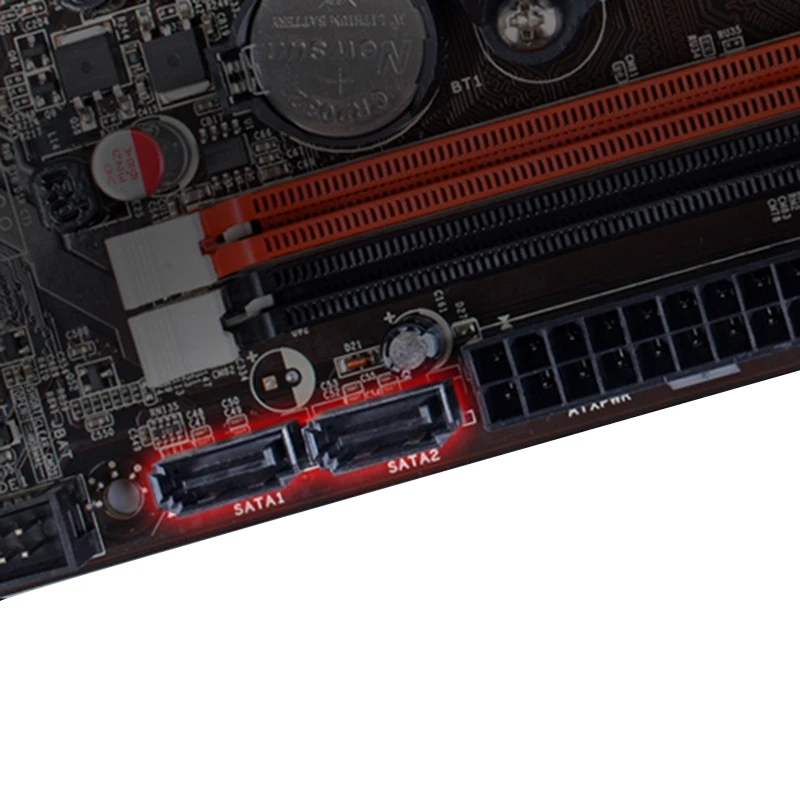 Цветная материнская плата C.A780T D3 V19 двухканальная DDR3 1066/1333 RAM для AMD Phenom 2 / Althon Sempron