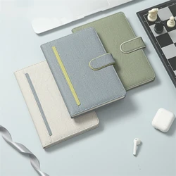 Carnet de notes A5 en cuir PU, nouveau carnet de notes créatif, Plan rétro Simple, bureau, Business, papeterie pour étudiant 