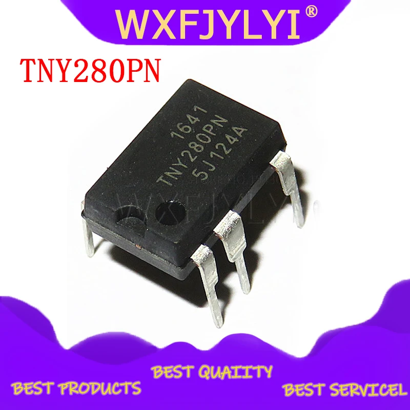 10 шт./лот TNY280PN DIP7 TNY280P DIP TNY280 Новый и оригинальный IC | Электронные компоненты