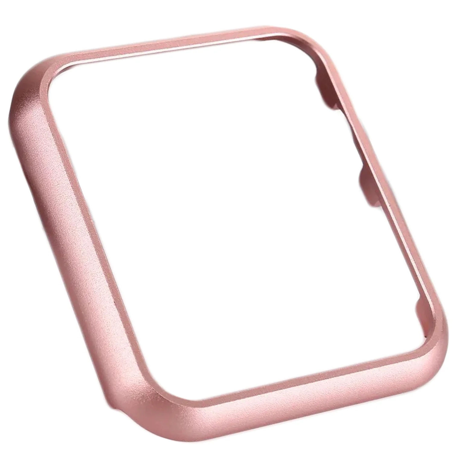 Besegad защитный чехол из алюминиевого сплава для Apple Watch iWatch Series 2 3 38 мм 42 мм Аксессуары Гаджеты - Цвет: Rose Pink