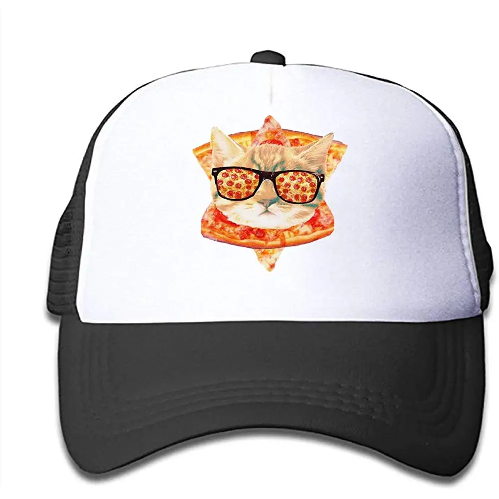 HHNYL Kitty pizzz Детская кепка для водителя грузовика унисекс модная бейсболка