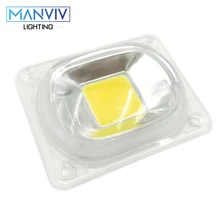 1 комплект светодиодный COB чип с отражателем объектива 50 Вт 30 Вт 20 Вт 230 В 110 В Smart IC DIY для Светодиодный прожектор Soptlight нужен радиатор для охлаждения