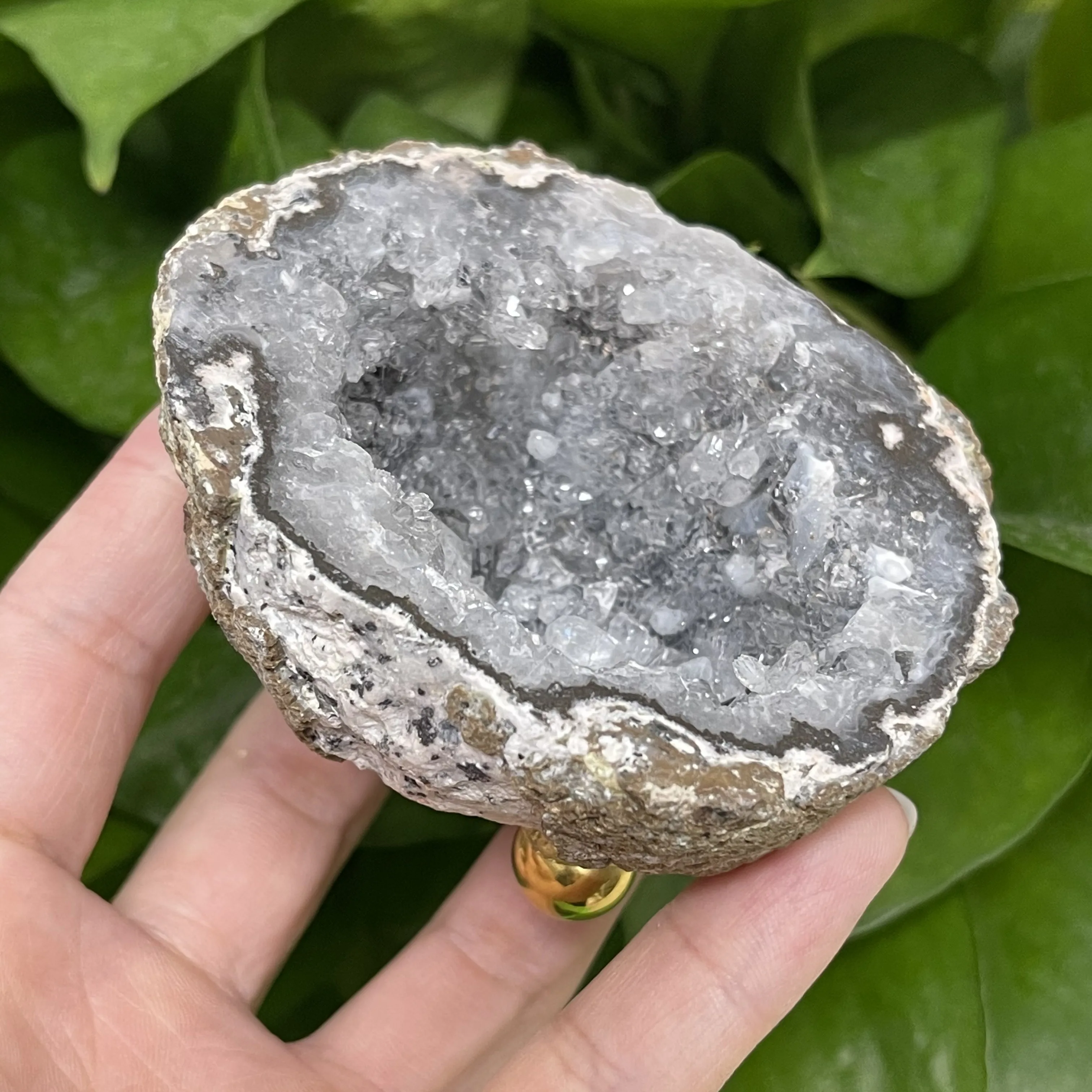 

Натуральный кристаллический Агат Geode минералы Образцы Подарки для украшения дома