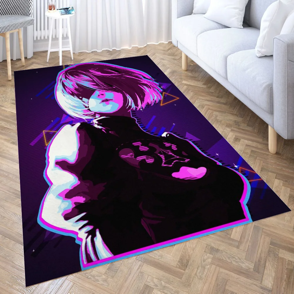Non-Slip Kitchen Mat Doormat Runner Rug Living Room Floor Carpet 180x60cm 
