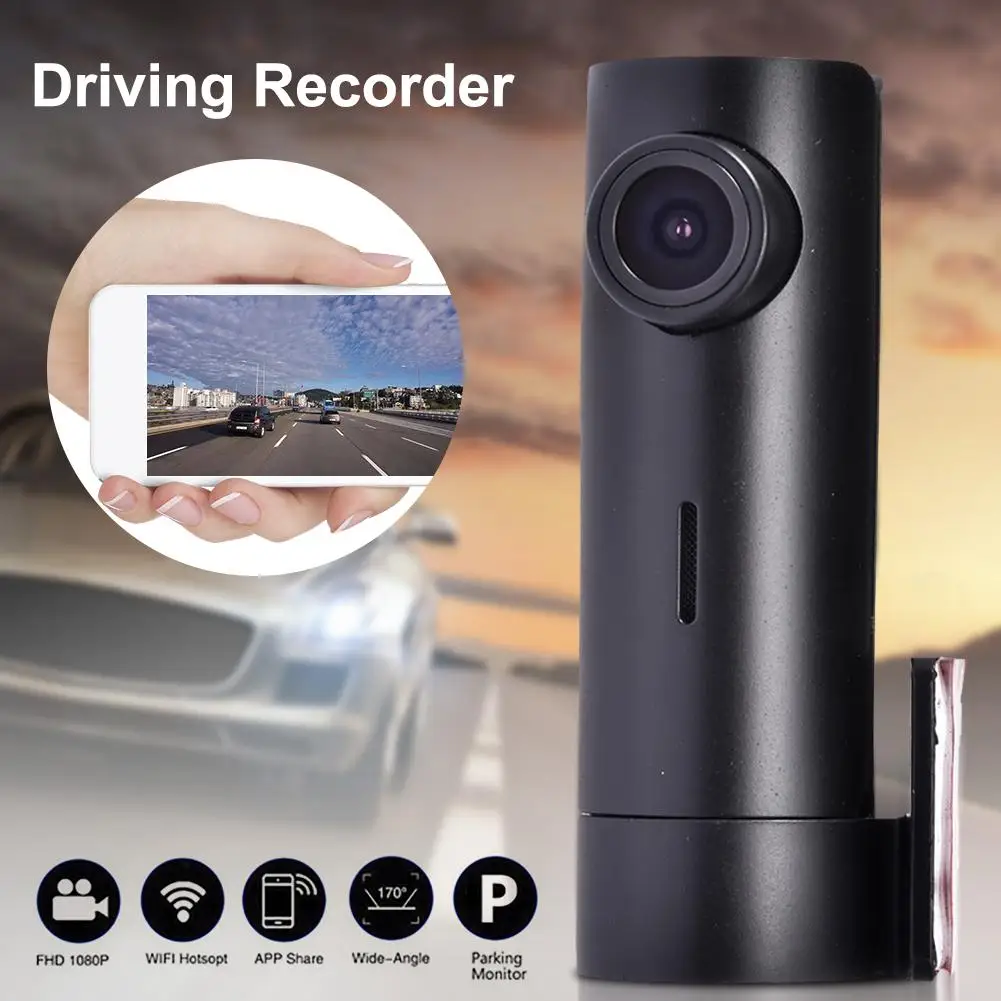 HD 1080P видеорегистратор ночного видения Беспроводной Wi Fi автомобильный прибор для