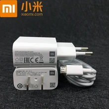 Xiao mi 10 Вт Зарядное устройство оригинальное EU 5 В/2A адаптер питания Зарядка usb mi cro кабель для redmi 6a 5a 4a note 6 5 4 mi a2 lite 4x смартфон