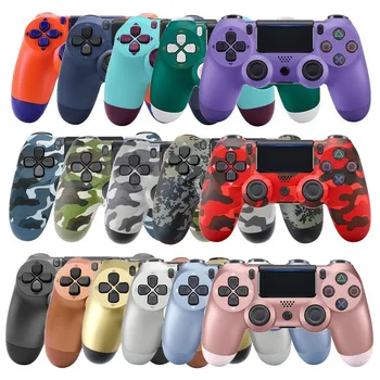 

Wireless Bluetooth 4.0 for sony ps4 controller Gamepad For Playstation 4 dualshock console mando joystick With light bar Detroit