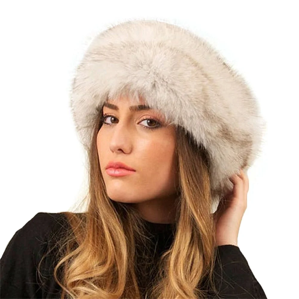 2021 Winter Thick Furry Hairband Fluffy 