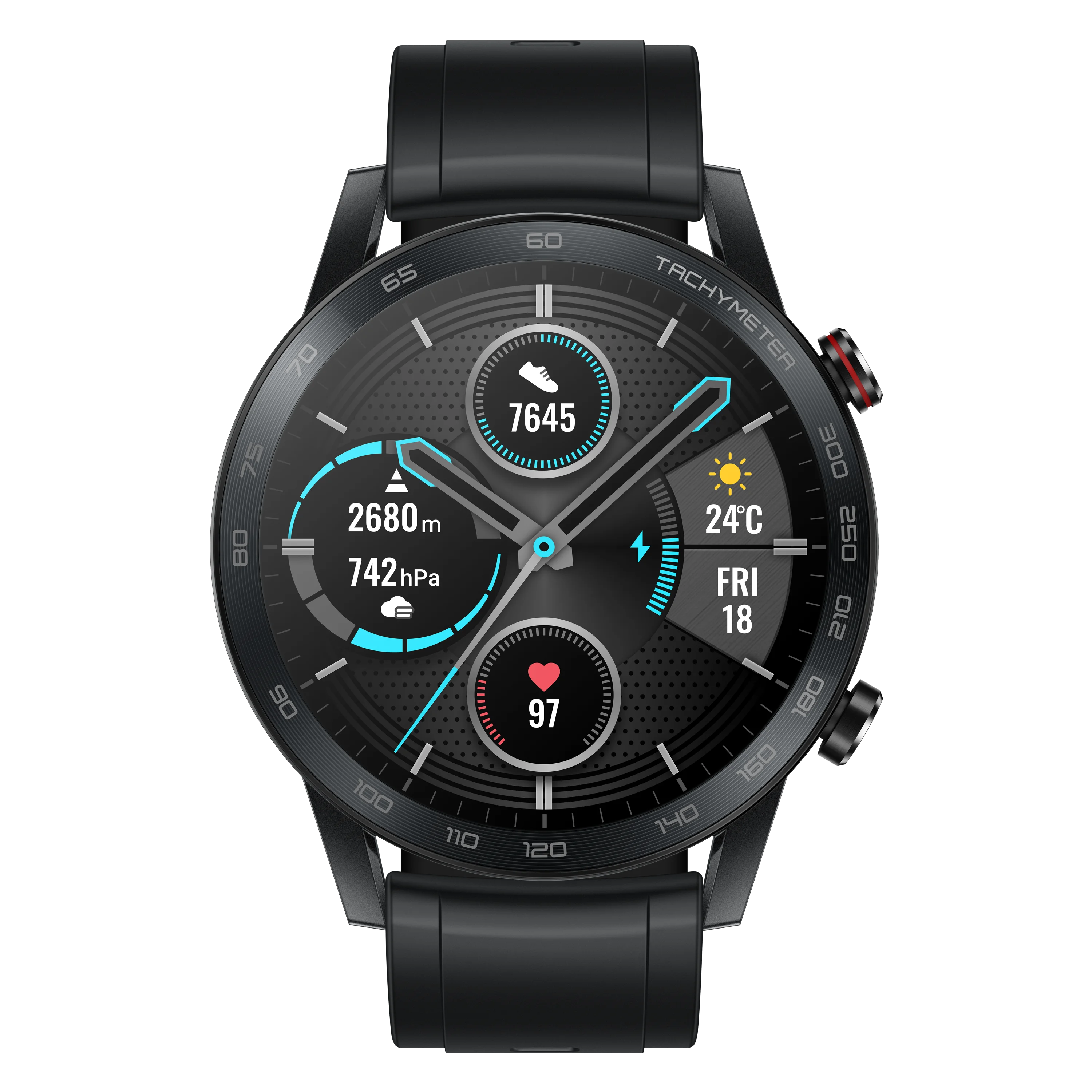 [Глобальная версия] Honor MagicWatch 2 46 мм GPS Смарт часы 1 39 дюймов дисплей 5ATM