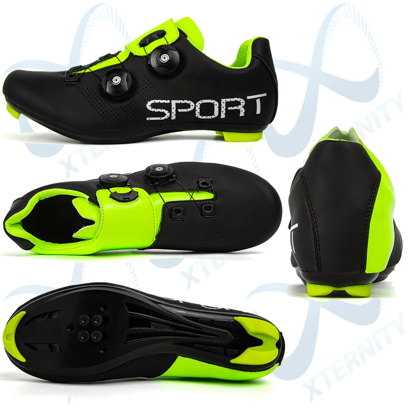 Professional Cycling Shoes Ultralight Self-Locking Racing Road Bike Shoes Outdoor MTB Sneakers Men Bicycle SPD Cleat