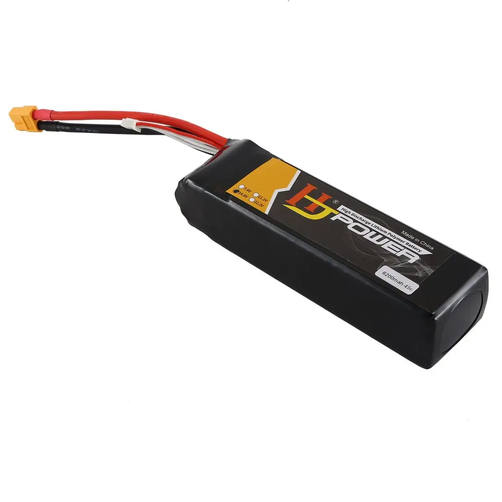6200MAH 14,8 V 45C 4S XT60 разъем RC автомобиль Lipo-аккумулятор перезаряжаемый аккумулятор для 1/8 большой X Большой F скалолазание автомобиль грузовик