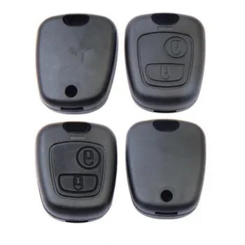 

DAKATU With LOGO 2 Button Remote Key Car Key Fob Case Replacement Shell Cover For Citroen C1 C2 C3 C4 XSARA Pica