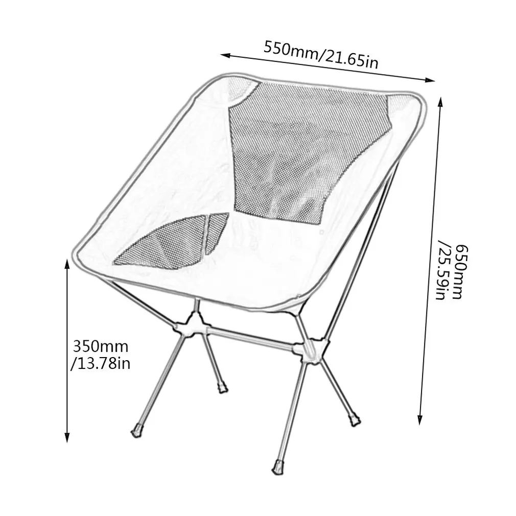 Уличное алюминиевое складное кресло, переносное кресло для рыбалки, кресло для руководителя, кресло для пикника и пикника