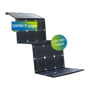 

Waterproof Portable Foldable 100w 120w Folding solar panel For Travel