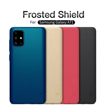 

For Samsung Galaxy A71 Nillkin Super Frosted Shield Matte PC Hard Back Cover Anti-fingerprint Hard PC Back Phone Case