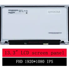 Display de painel de tela lcd para computador, tamanhos de 13.3 