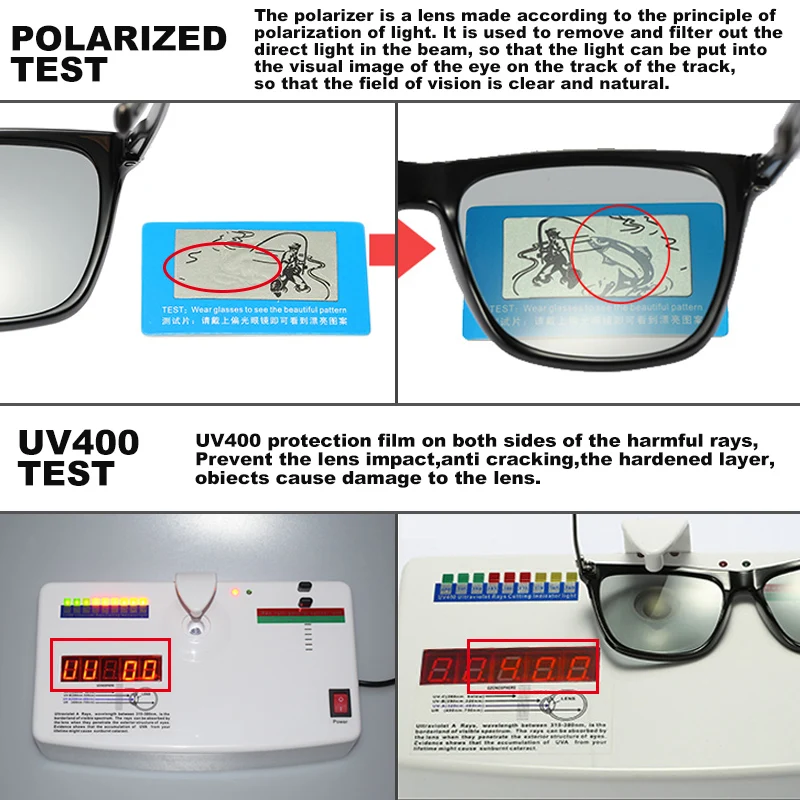 Квадратный Хамелеон дизайн солнцезащитные очки для мужчин поляризованный фотохромный очки для женщин день и ночь безопасность вождения очки с антибликовым покрытием UV400