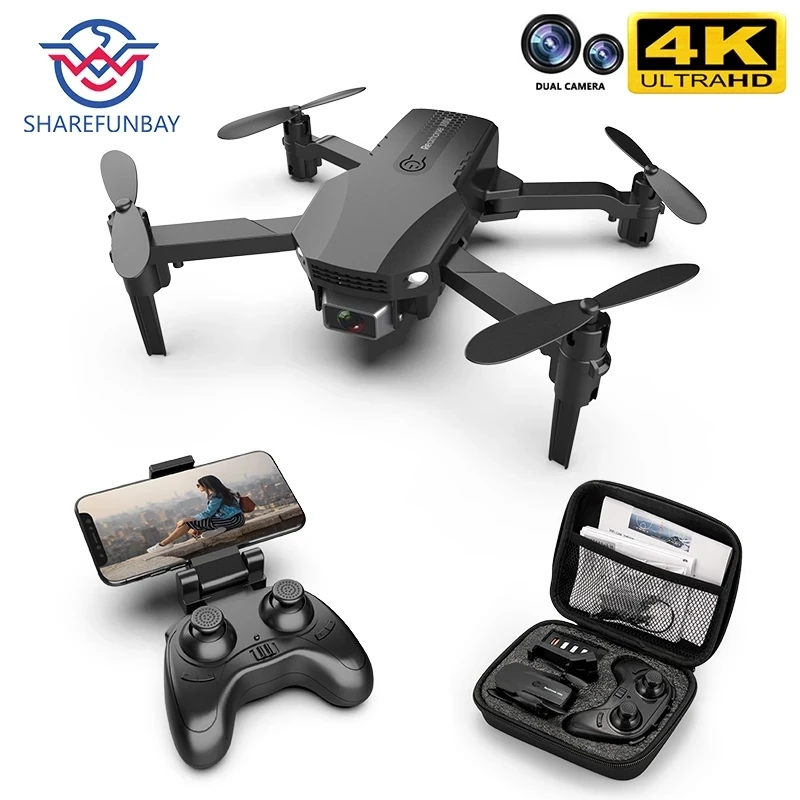 Новый R16 Дрон 4k HD двойной объектив Мини WiFi 1080p передача в реальном времени FPV