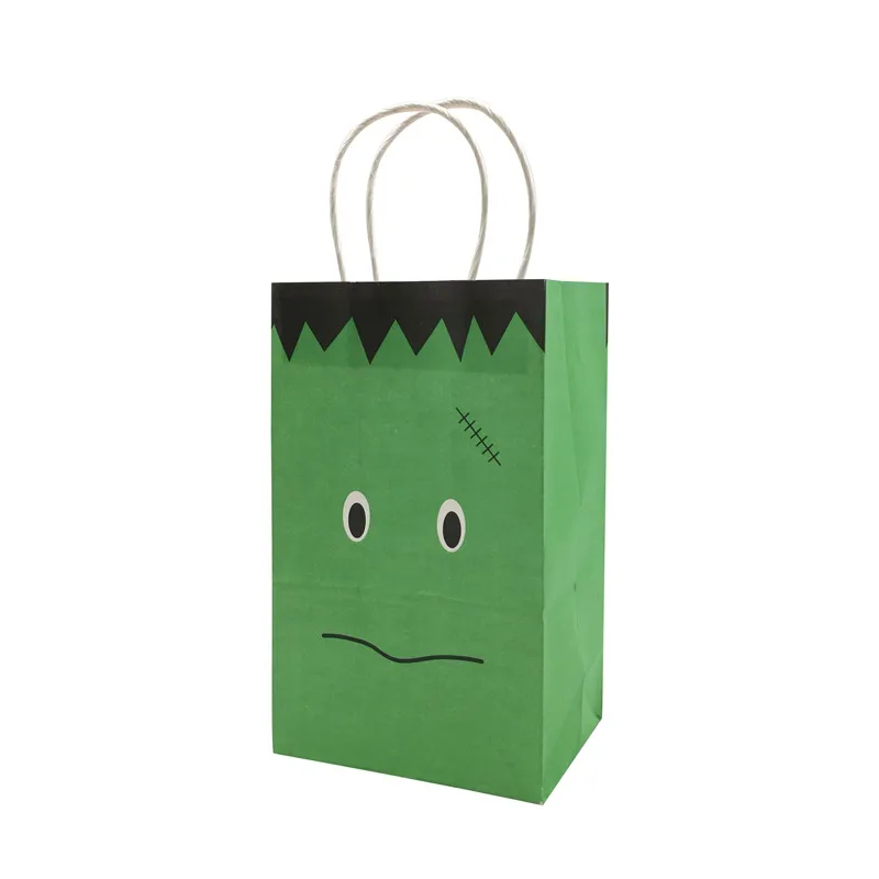 5 шт счастливые Хэллоуин вечерние трюк или обрабатывать бумагу конфеты коробки