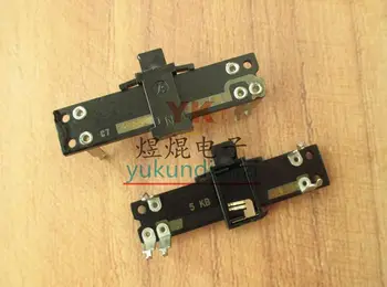 

Total length 40MM handle height 4MM 5K B5K horizontal mono straight slide potentiometer