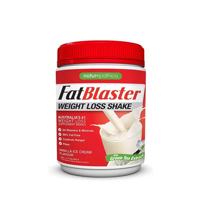 Австралийский экстракт FATBLASTER для похудения 430 г ваниль 30% меньше сахара закуска