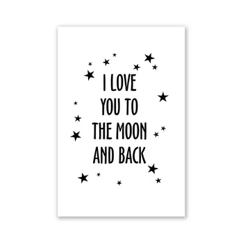 

Back Alphabet Letter Concise Wall Art Canvas Spray Painting Decoration