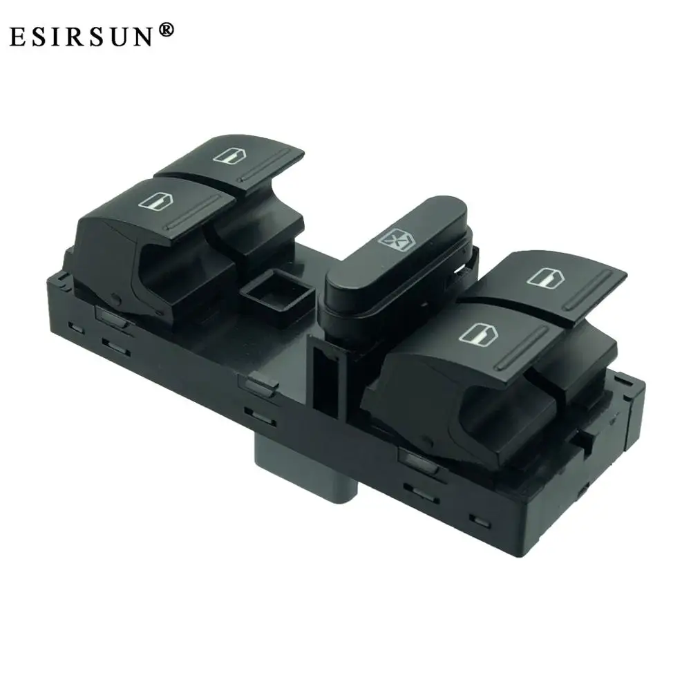 Переключатель Стеклоподъемника ESIRSUN для VW Passat B6 Golf 5/6 Jetta Tiguan CC Rabbit Caddy GTI Eos