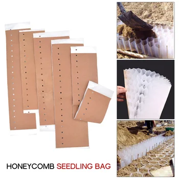 

PP Convenient Vegetable Bag Honeycomb Nursery Bags Seedling Bag
