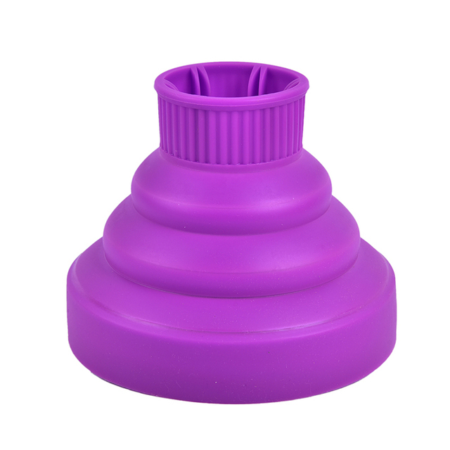Hair Diffuser Folding Retractable Silicone Hood Hairdressing Dryer Diffuser Professional Hair Styling Salon Curly Tool