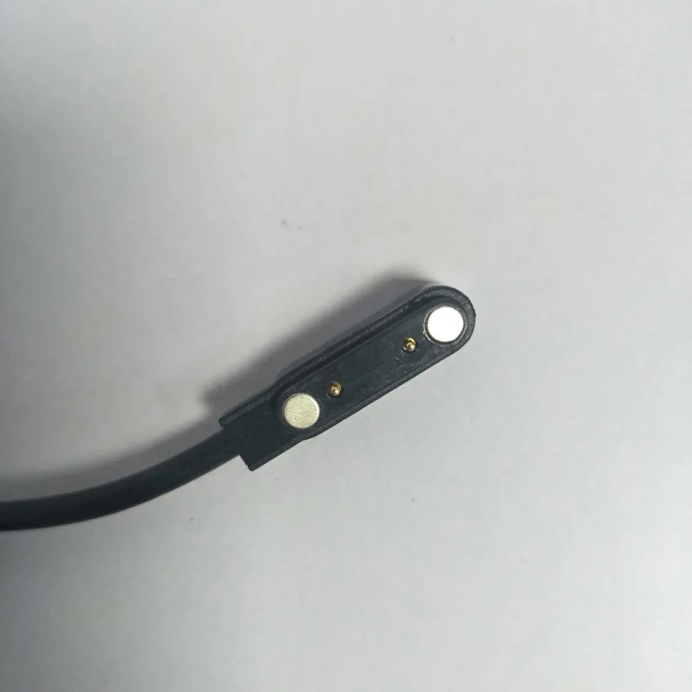 2-pin 2pin 7.62mm Smart Watch Cable Wristbands Magnet Charging Line Cable 2 pin Magnetic Suction Charge Emergency Backup Charger