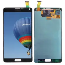 Тестовый ЖК-дисплей для samsung Galaxy Note 4 Note4 N910T N910A N910I ЖК-дисплей кодирующий преобразователь сенсорного экрана в сборе