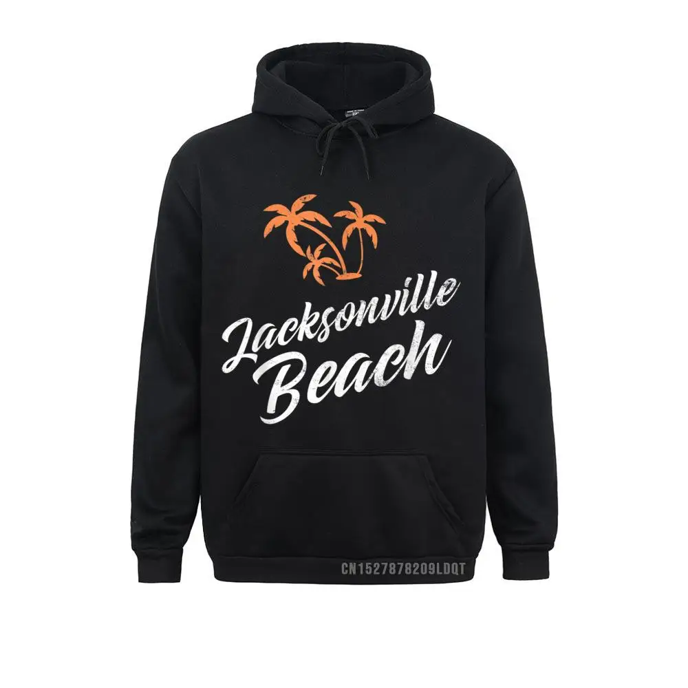 Jacksonville Beach TShirt Family Vacation Shirt Florida__B10824 Plain Long Sleeve Design Sweatshirts  Men Hoodies Hoods Father Day Jacksonville Beach TShirt Family Vacation Shirt Florida__B10824black