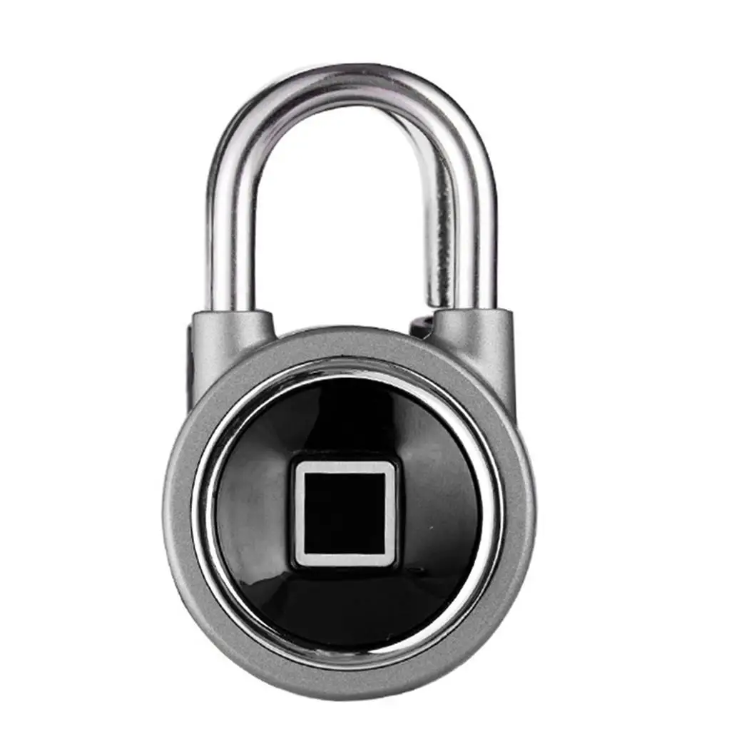 

Electronic Padlock Multi-function Smart Bluetooth Fingerprint Padlock Black, Blue, Gray 100g 300mAh
