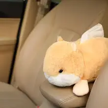 32 см супер милая плюшевая игрушка хомяк тканевая коробка Обложка креативный подарок на день рождения автомобиль домашний декор новогодний Рождественский подарок